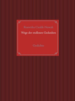 cover image of Wege der endlosen Gedanken